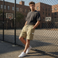 📢📢40% OFF !! ⏰Men's Casual Cargo Shorts with Elastic Waist