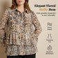 📢📢40% OFF !! ⏰Women's Casual Flowy Ruffled Top