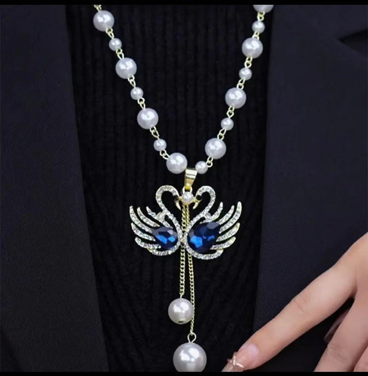 ⏳Limited-time 50% off⏰Crystal Necklace🦢💎📿