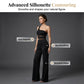 📢📢30% OFF !! ⏰One-Shoulder Mesh Panel Wide-Leg Jumpsuit