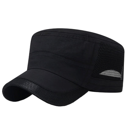 Outdoor Mesh Panel Flat Top Cap