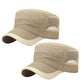 Outdoor Mesh Panel Flat Top Cap