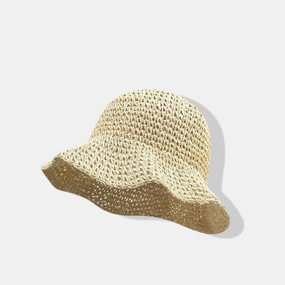 📢📢40% OFF !! ⏰Women's Handwoven Wide-Brim Straw Hat