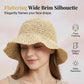 📢📢40% OFF !! ⏰Women's Handwoven Wide-Brim Straw Hat