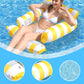 📢📢30% OFF !! ⏰Inflatable Stripe Pool Float Lounge Chair