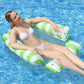 📢📢30% OFF !! ⏰Inflatable Stripe Pool Float Lounge Chair