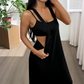 📢📢30% OFF !! ⏰Two-Piece Style Tank Maxi Dress with Side Cut-Outs