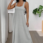 📢📢30% OFF !! ⏰Two-Piece Style Tank Maxi Dress with Side Cut-Outs