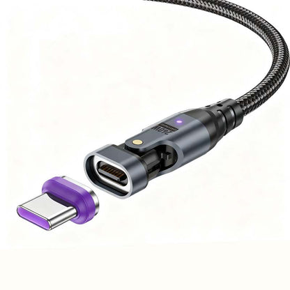 🥇The Innovation of 2026🥇PD 240W 180° Rotation Magnetic Charging Cable📢📢40% OFF !! ⏰