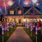 📢📢40% OFF !! ⏰Outdoor Solar Flag Stake Lights