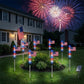 📢📢40% OFF !! ⏰Outdoor Solar Flag Stake Lights