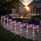 📢📢40% OFF !! ⏰Outdoor Solar Flag Stake Lights