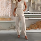 📢📢30% OFF !! ⏰Women's Sleeveless Draped Neck Jumpsuit