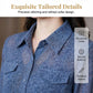 Elegant Chiffon Shirt & Wide-Leg Pants Set