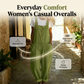 📢📢30% OFF !! ⏰Women's Casual Loose Fit Button-Front Overalls