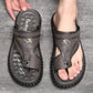 📢📢40% OFF !! ⏰Breathable Soft Leather Outdoor Sandals for Men in Plus Sizes