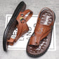 📢📢40% OFF !! ⏰Breathable Soft Leather Outdoor Sandals for Men in Plus Sizes