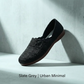 Women's Breathable Woven Slip-On Flats