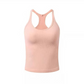 📢📢40% OFF !! ⏰Women's Ribbed Racerback Tank Top with Built-in Bra