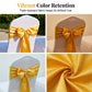 DIY Bow Tie Chair Cover Sash Ribbon