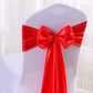 DIY Bow Tie Chair Cover Sash Ribbon