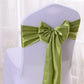 DIY Bow Tie Chair Cover Sash Ribbon