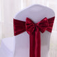 DIY Bow Tie Chair Cover Sash Ribbon