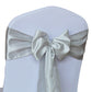 DIY Bow Tie Chair Cover Sash Ribbon