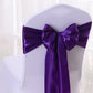 DIY Bow Tie Chair Cover Sash Ribbon