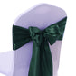 DIY Bow Tie Chair Cover Sash Ribbon