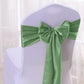 DIY Bow Tie Chair Cover Sash Ribbon