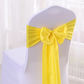 DIY Bow Tie Chair Cover Sash Ribbon