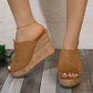 📢📢40% OFF !! ⏰Women's Casual Peep-Toe Wedge Sandals
