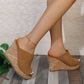 📢📢40% OFF !! ⏰Women's Casual Peep-Toe Wedge Sandals