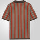 Men's Short Sleeve Herringbone Knit Shirt