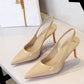 👠Elegant women's patent leather pointed-toe stiletto heels