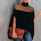 📢📢40% OFF !! ⏰Women's Casual High-neck Batwing Blouse