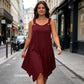 📢📢30% OFF !! ⏰Women's Sleeveless Dress with Asymmetrical Hem