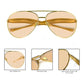 📢📢40% OFF !! ⏰Vintage Aviator Sunglasses with Sculpted Temples