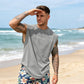 📢📢30% OFF !! ⏰Vintage Wash Loose Fit Gym Muscle Tee