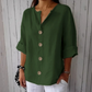 📢📢40% OFF !! ⏰Women's Loose Fashion Button Top