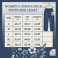 📢📢30% OFF !! ⏰Women's Cotton-Linen Blend Cropped Pants