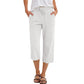 📢📢30% OFF !! ⏰Women's Cotton-Linen Blend Cropped Pants