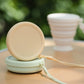 Silicone Collapsible Travel Cup with Lid & Lanyard