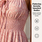 📢📢30% OFF !! ⏰Tie-Front Smocked Spaghetti Strap Dress