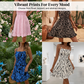 📢📢40% OFF !! ⏰ Tie-Front Smocked Dress – Spaghetti Straps, Ruffle Hem, Flattering Smocked Bodice 🌸