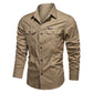 📢📢30% OFF !! ⏰Men's Long Sleeve Cotton Workwear Shirt