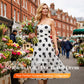 📢📢40% OFF !! ⏰2026 Newest Models-Elegant Strapless Polka Dot Tiered Dress
