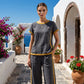 📢📢40% OFF !! ⏰Women's Casual 2-Piece Set with Contrast Trim