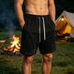 Men's Vintage Washed Cotton Blend Shorts